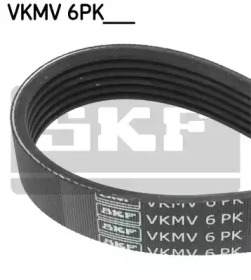 VKMV6PK1710 SKF SKF Ремень 6PK1710 FORD 1,8: Focus, Mondeo OPEL Frontera 2,0/2,2 RENAULT VW T4 LANCIA